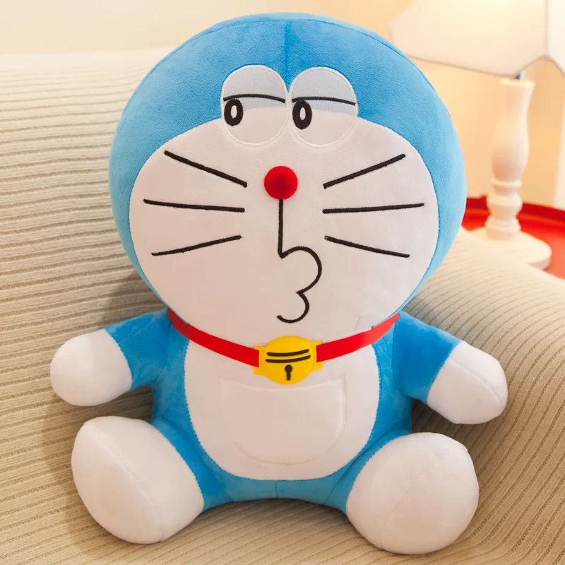 Doraemon Peluche Cuscino per bambola di pezza di grandi dimensioni per bambini Compleanno Regalo di Natale Perfetto per il tempo di gioco dei bambini e l'uso decorativo