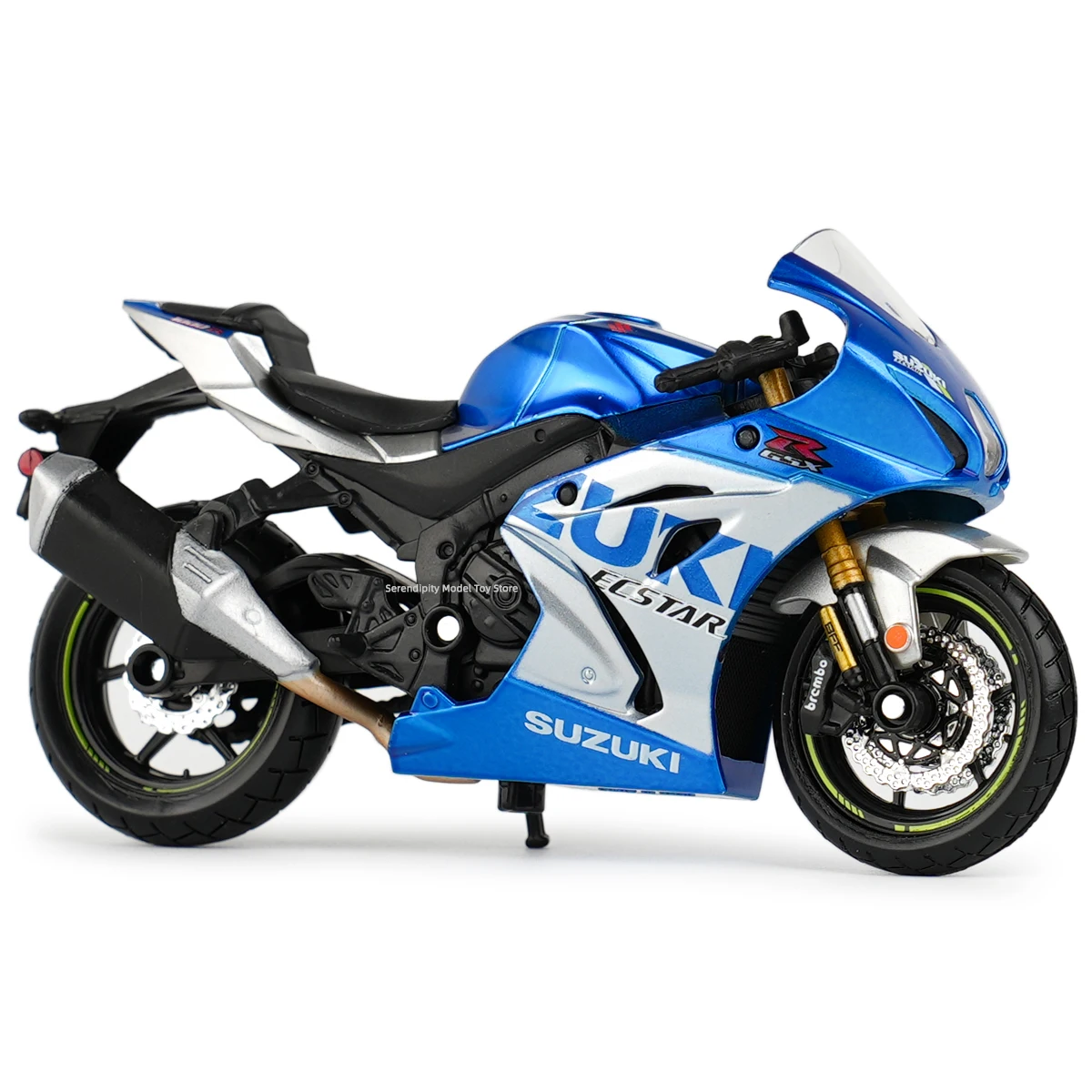 Bburago 1:18 2021 Suzuki GSX-R1000 R статические литые Автомобили Коллекционная фотография