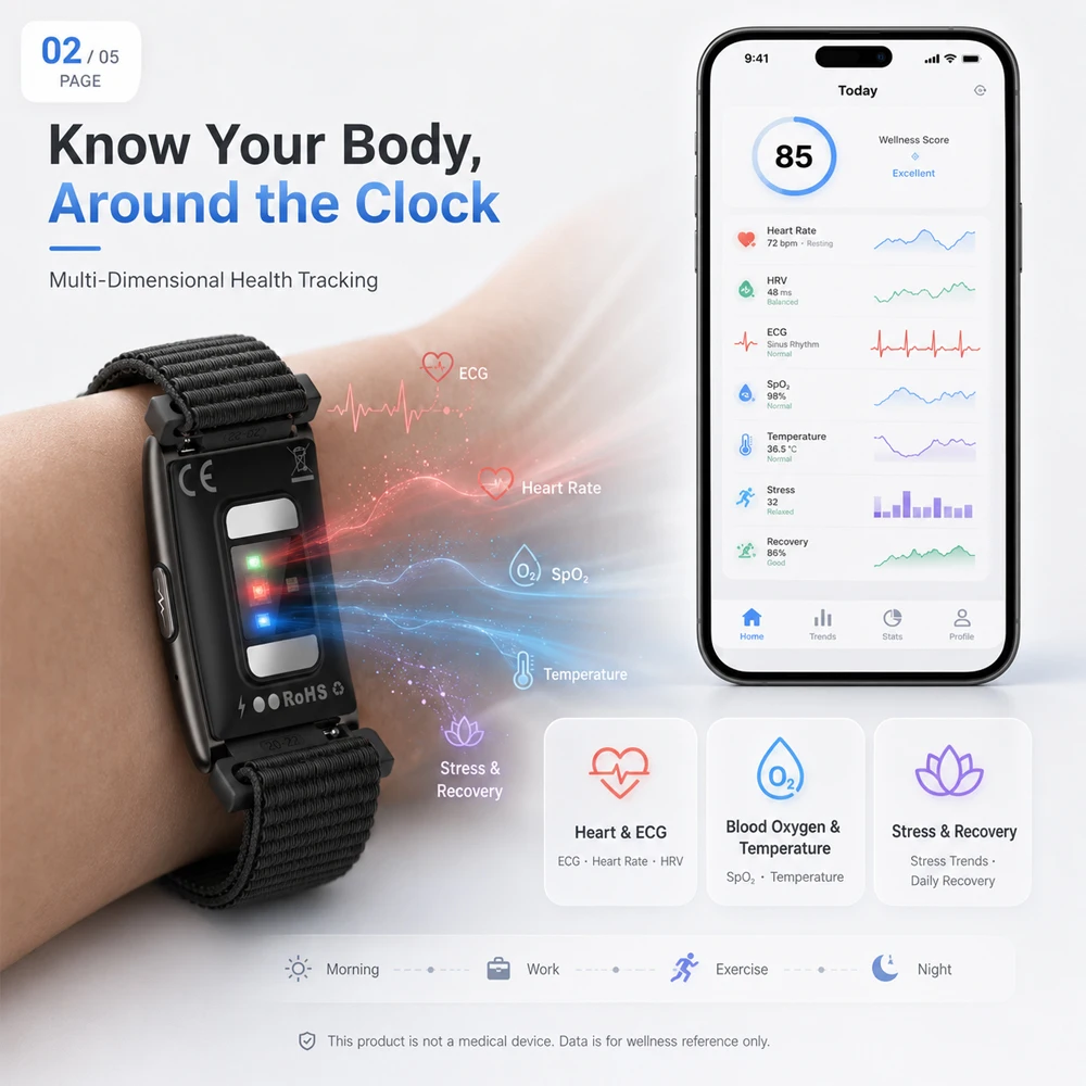 2026 Nieuwe GPS Traject AI Gez - Fall Detection Watch recensie en prijs