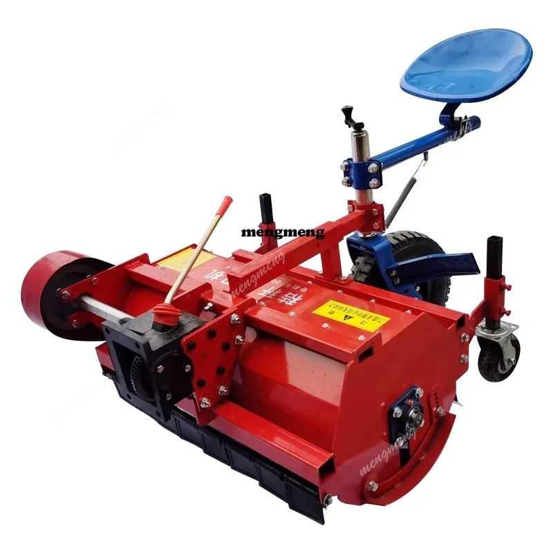 

Straw crushing and returning machine Hand-supported crawler tractor Corn sweet potato killing seedlings and stubble orchard recl