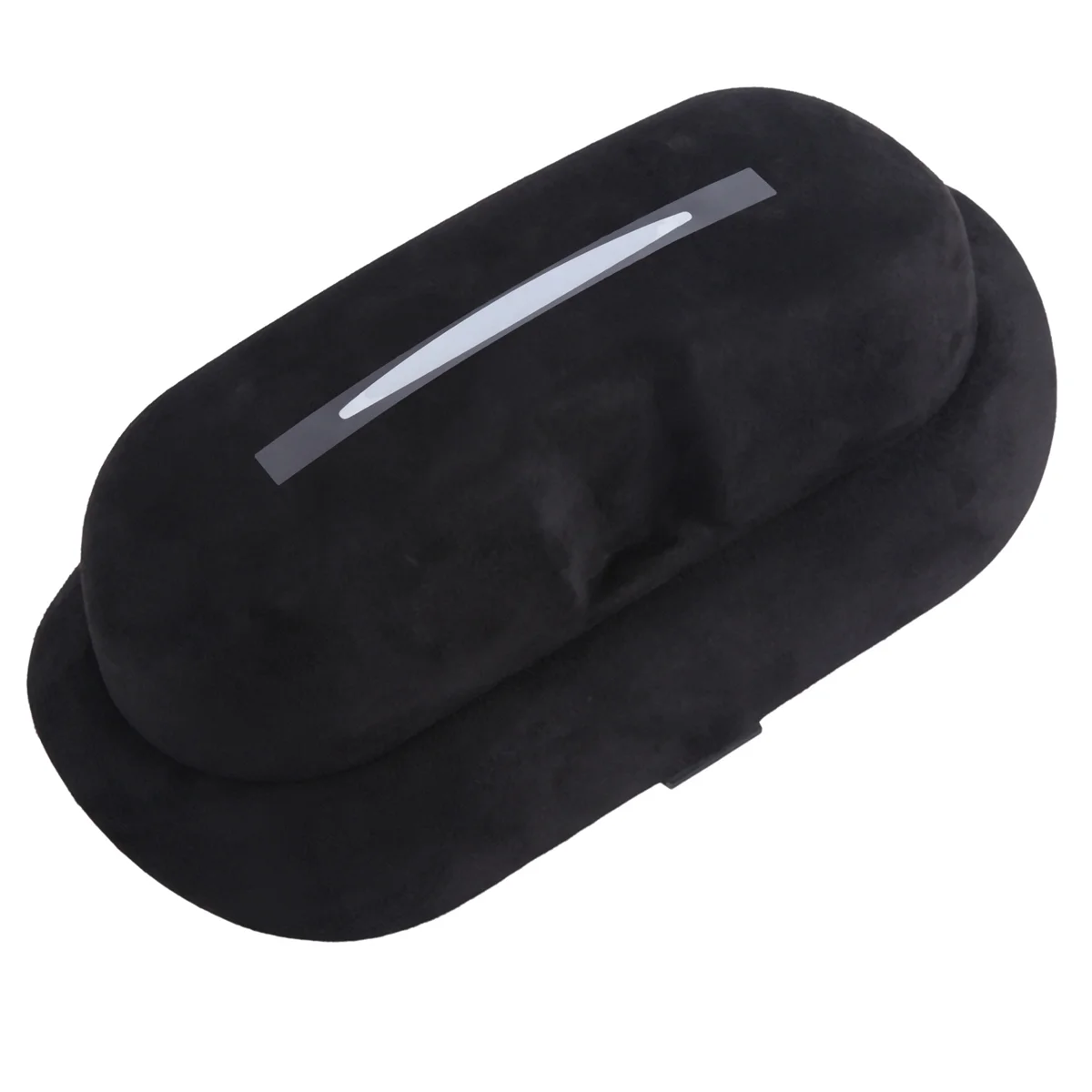 For Model Y Model 3 Car Glasses Case Sunglasses Storage Visor Car Glasses Frame Box,Black