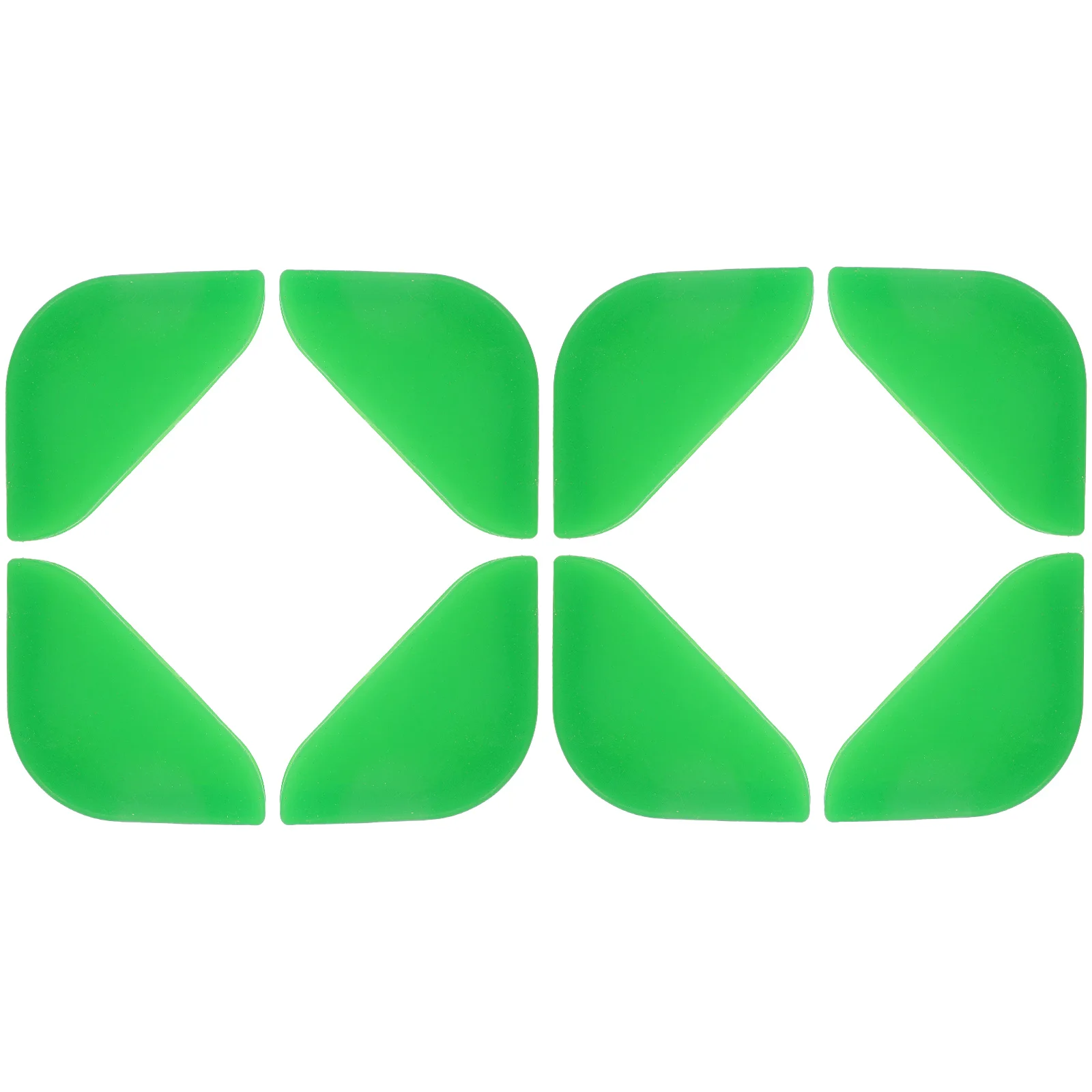 

8pcs Silicone Cutting Board Corner Protectors Wear-Resistant Smooth Surface Thawing Plate Anti-Slip Cover Chopping