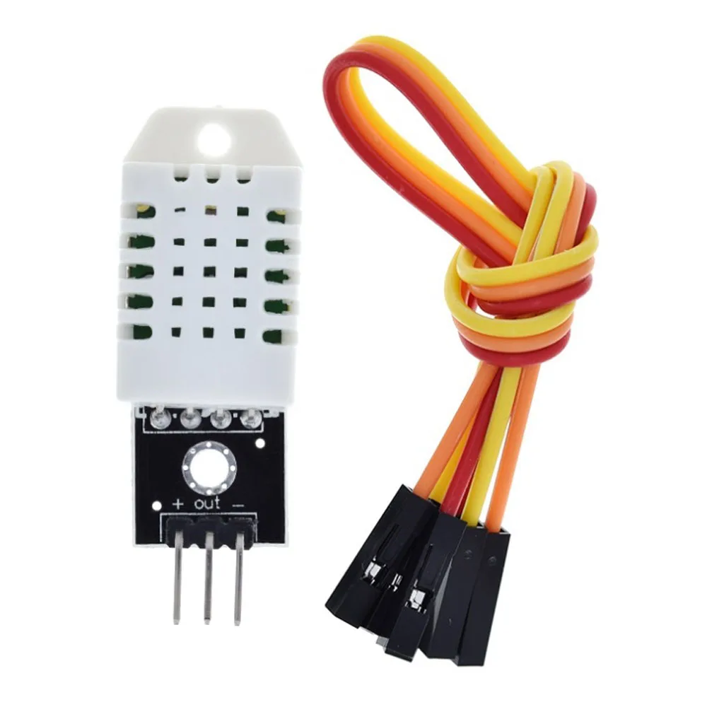 For Arduino AM2302 Module Temperature Humidity Meter+PCB With Cable DC 3.3-5.5V DHT22 Digital Temperature And Humidity Sensor