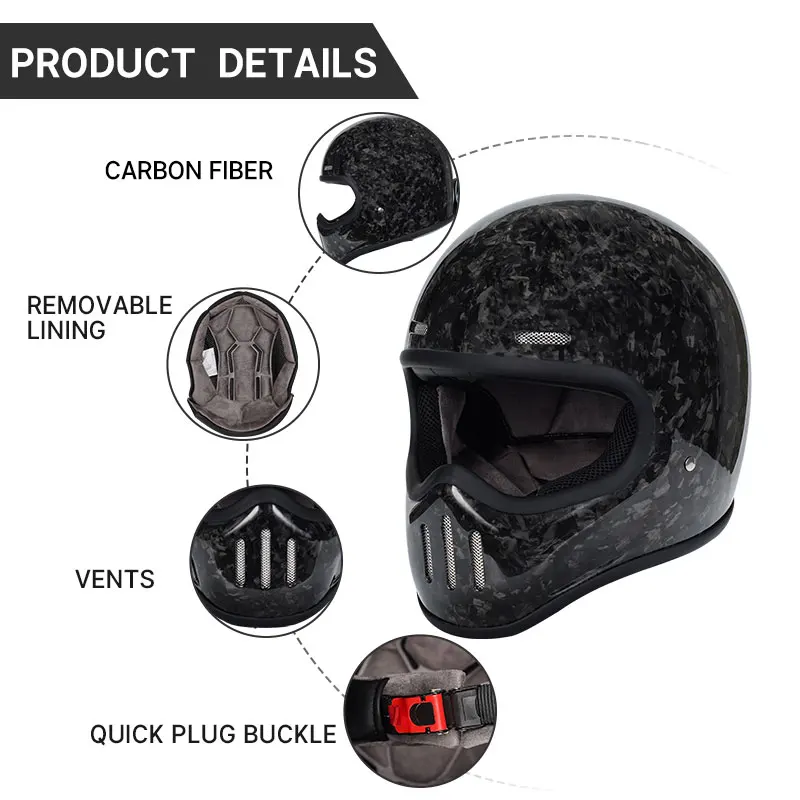 Hochwertige Motorrad helm Voll gesichts helme 12k Kohle faser Casque Integrale Moto Homme Homologué