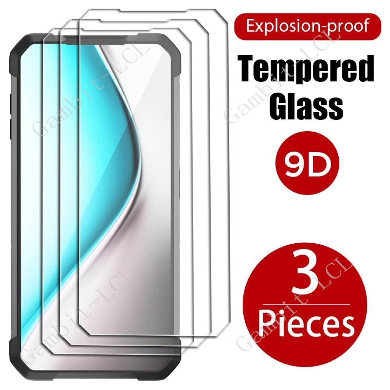 3PCS For Unihertz 8849 Tank 3 Pro Mini 1 2 3S Luna Tank3 Tank2 Tank2Pro 2Pro Tank3Pro 3Pro Screen Protector Tempered Glass Film