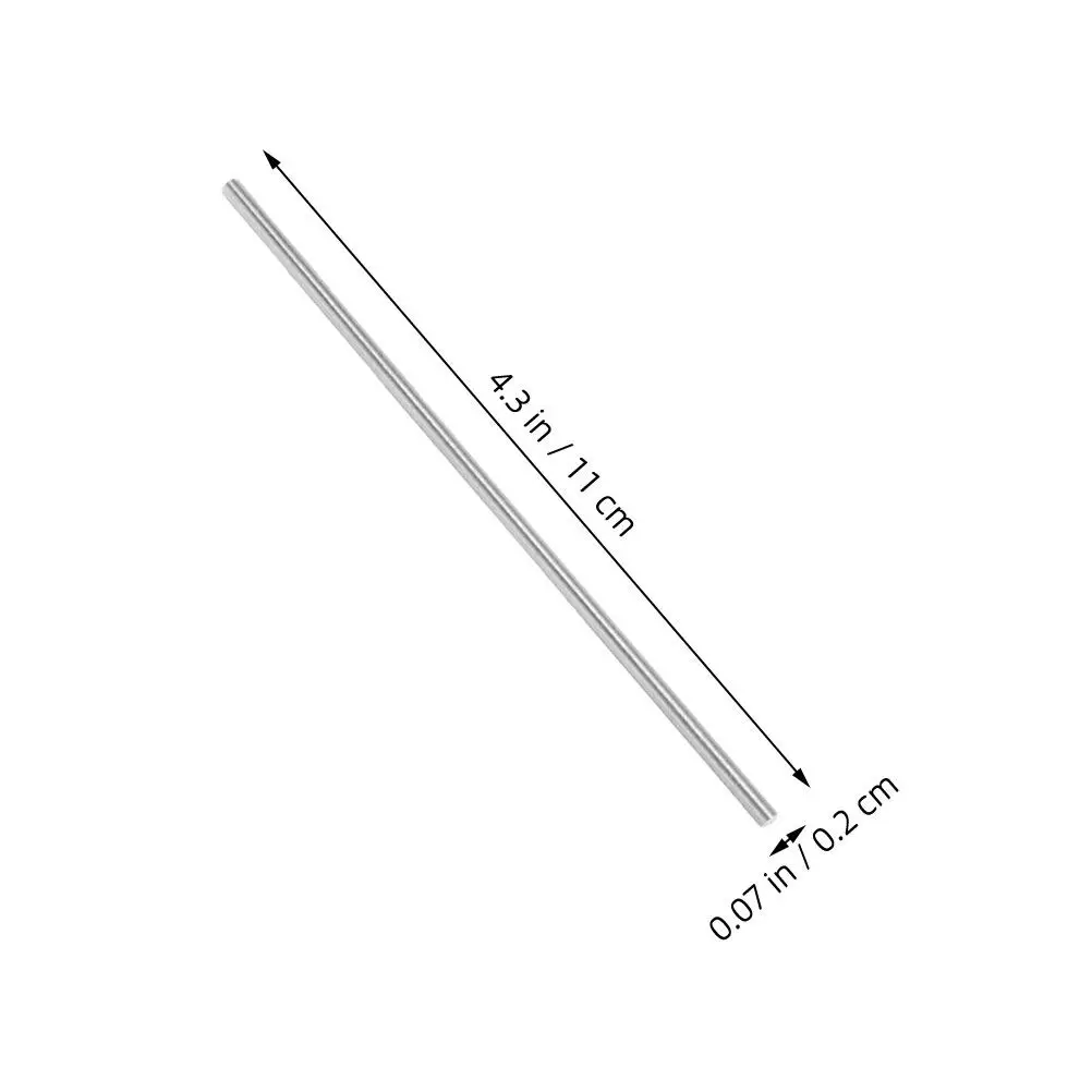 Blocking Board Rod Pins Steel Crochet Pegs 2Mm X 110Mm Metal Blocking Tools for Knitwear Shawl Scarf Sock Finishing - view 5