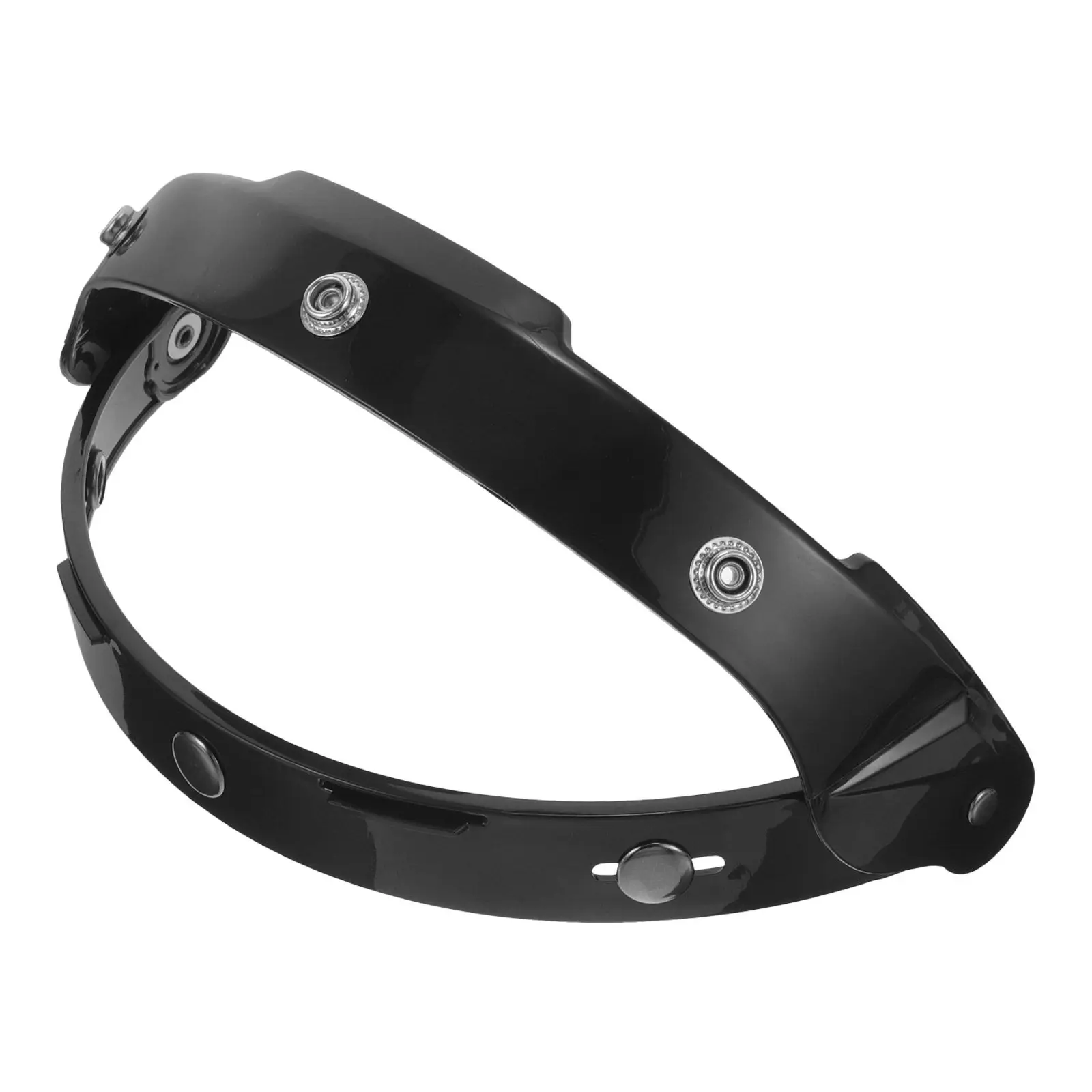 Cycling Visor Fastener Sturdy Lightweight Plastic Motorcycle Visor Bracket Tool-Free Setup Free-Angle Adjustment