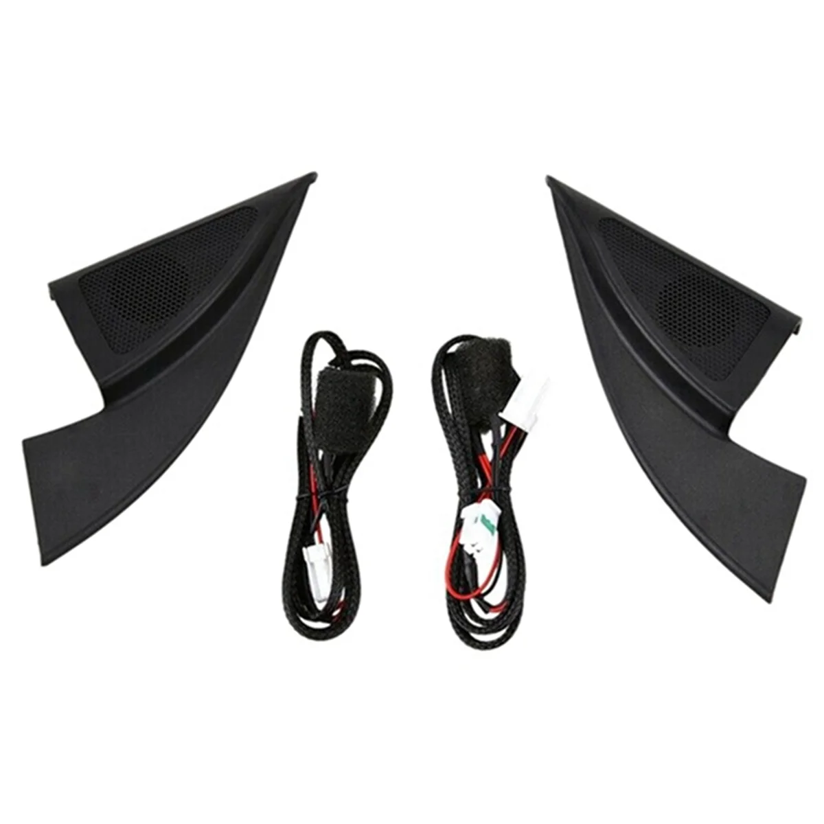 

1 пара автомобильных треугольных динамиков, твитер, аудио, черный динамик с проводом 87650H2020 87660H2020 для K2 2017