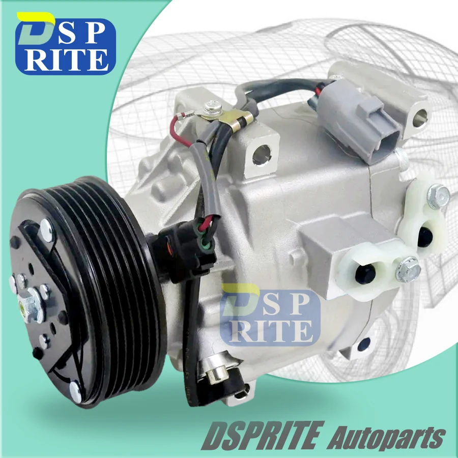 

For TOYOTA COROLLA 1.6 2002-2007 SCSA06C A/C Compressor 447220-6370 447220-6371 447220-6382 447260-7110 88410-1A290 88310-1A523