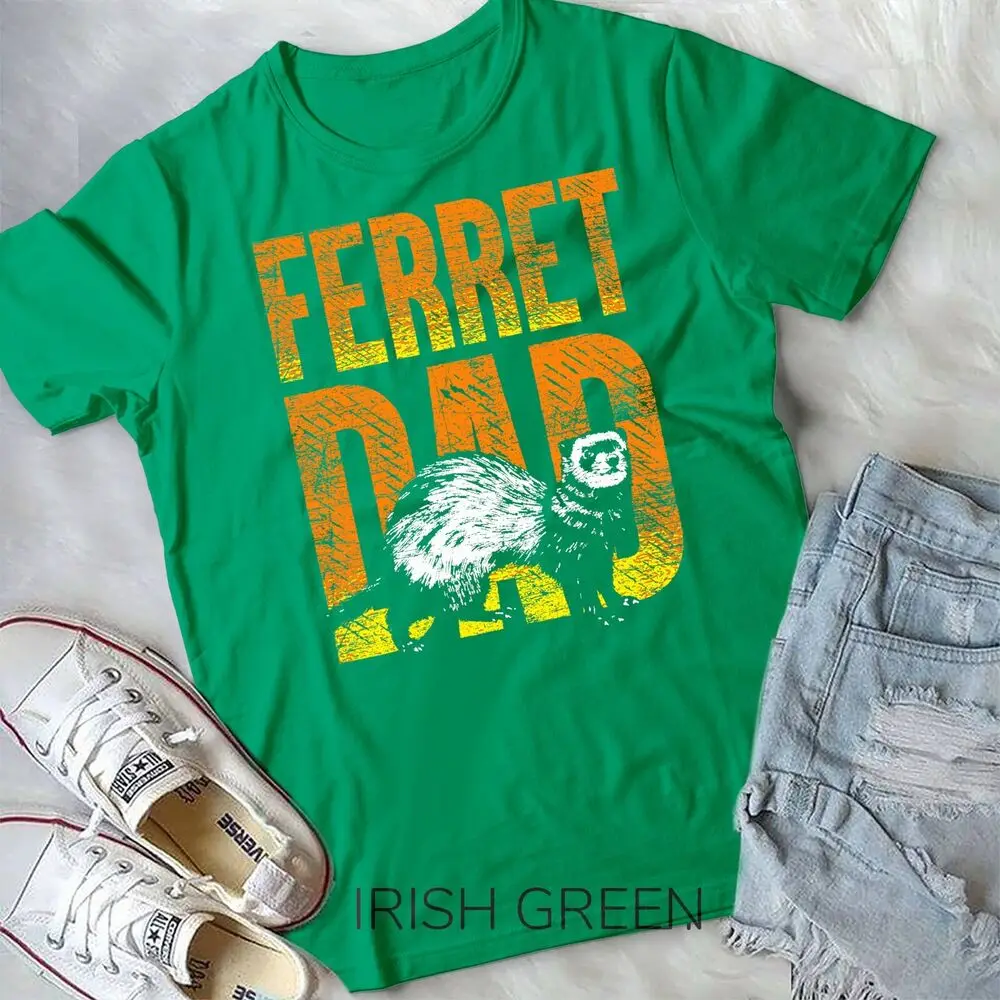 Ferret Dad Pet Gift Idea Ferret T-Shirt Unisex T-shirt