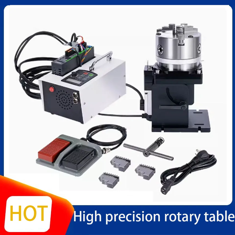 

High precision rotary table laser welding, marking, cutting medical equipment, welding sensors, welding hardware cutting