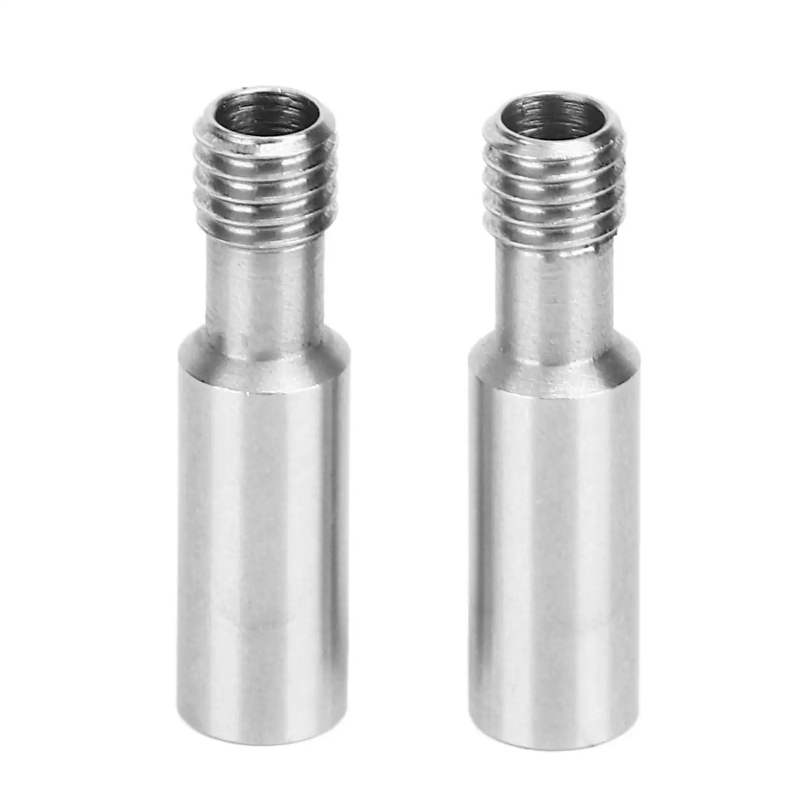 2Pcs Stainless Steel 303 Heatbreak Tube Feeding Throats - 3D Printer Parts CNC Finishing