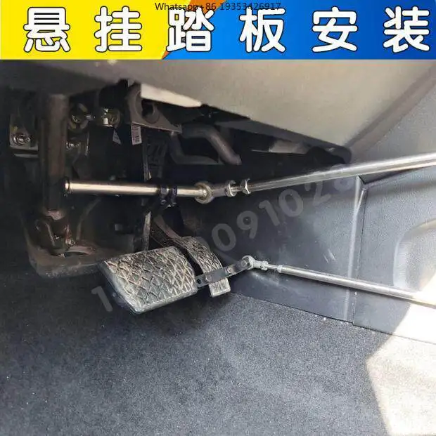 

New product, no punching disabled c5 driving car, suitable for auxiliary manual hand driving device, full manual control