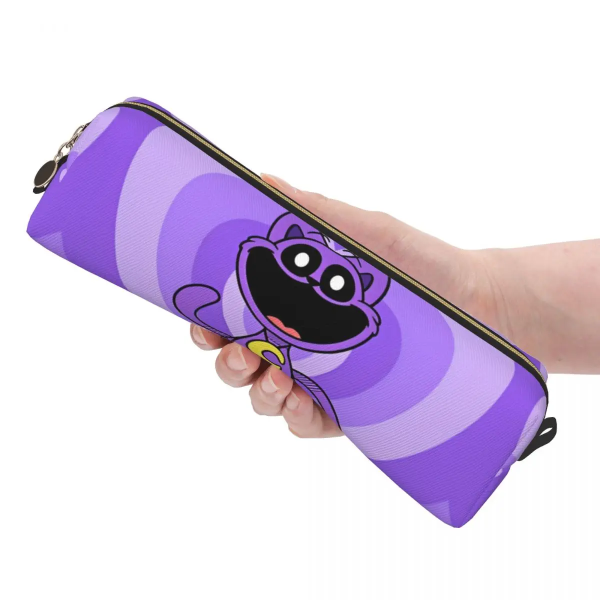 لطيف يبتسم المخلوقات مقلمة لعبة الكرتون القلم حقيبة الفتيات الفتيان تخزين كبير اللوازم المدرسية سستة صندوق رصاص