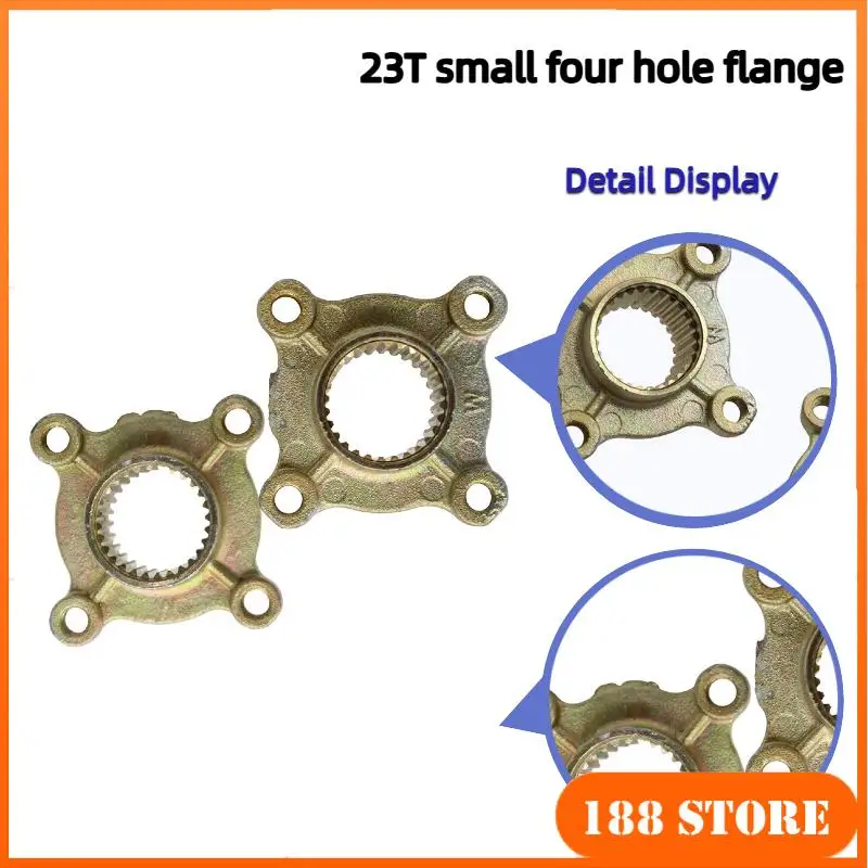 

23T Teeth Rear Axle Brake Disc Sprocket Mount For 50cc 110cc 125cc 150cc 200cc 250cc ATV Go kart Buggy Quad Bike parts