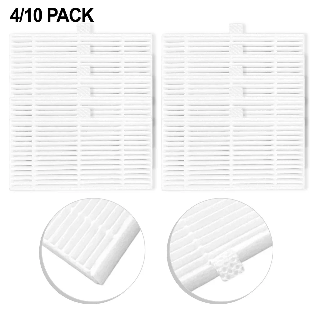 4/10pcs Filter For Redmond VR 1321s/ For IRBIS 0121 Robot Vacuum Cleaner Spare Parts Replacement Accessories