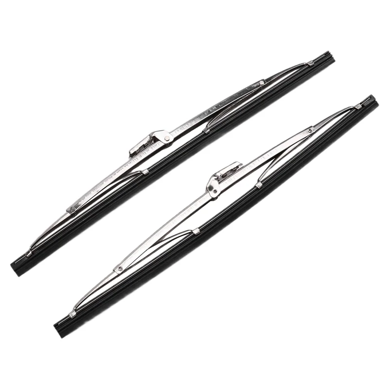 

2 шт., 12-дюймовые автомобильные передние дворники, полированные универсальные сменные щетки стеклоочистителя