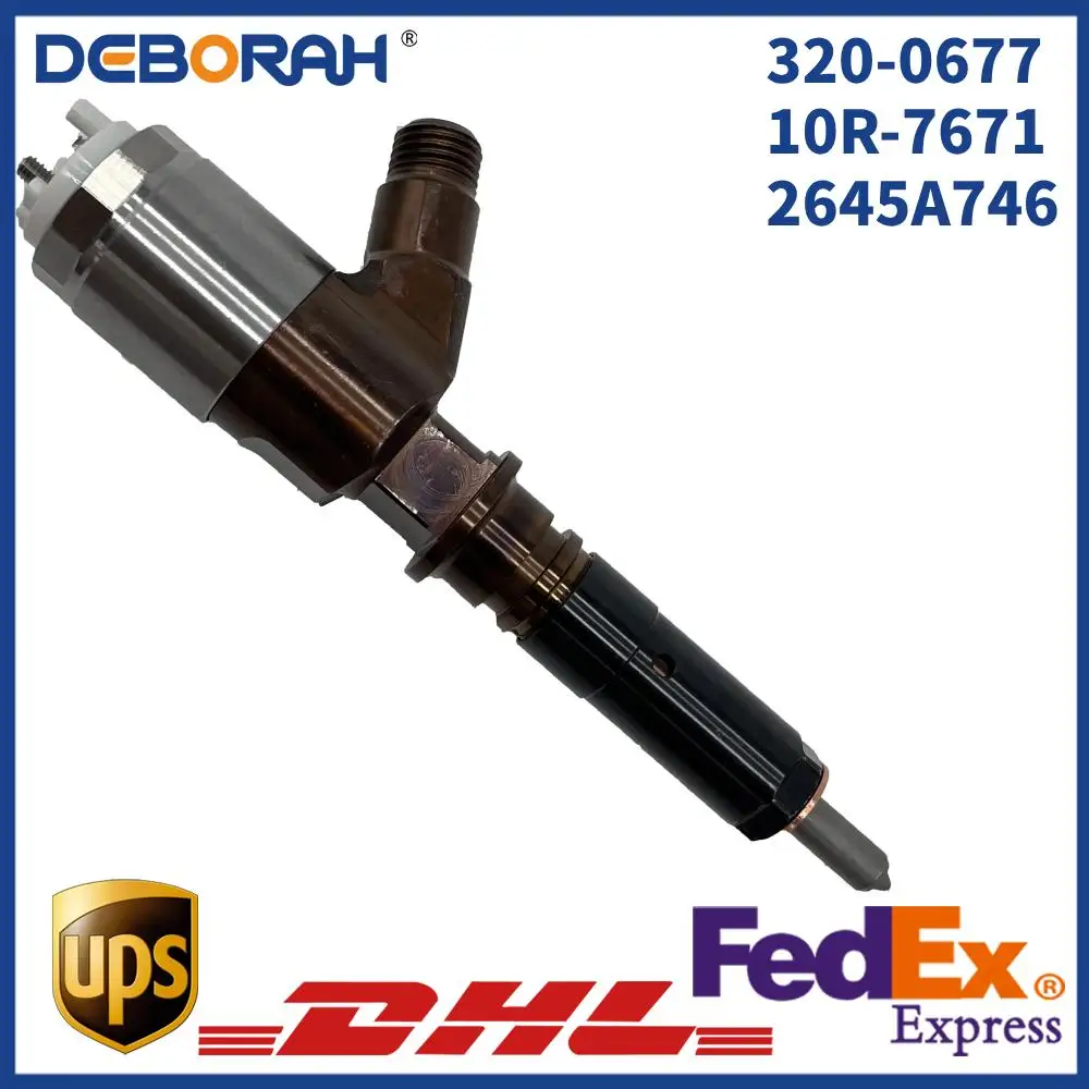 

320-0677 New Fuel Injector For Caterpillar CAT C6.6 Engine E320D E323D 420E