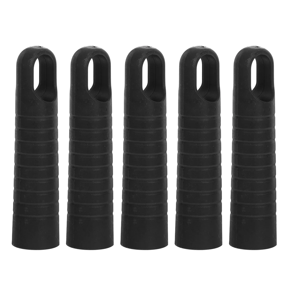 

5Pcs Mop Handle Set Plastic Handle Accessories Rod Handle Grip With Hole Durable Mop Stick Replacement Handle Grip Attachment