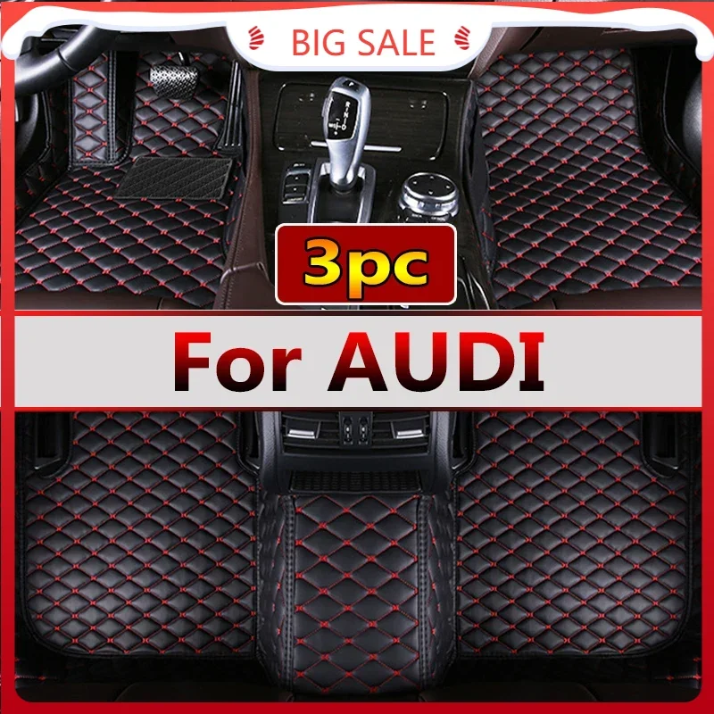 Car Floor Mat For AUDI A1(2door) A1(4door) A1 A3 A3 Hatch A3 Sedan A4 A4 Avant A4 Conver A5 SportA5(2door) A5 Car Accessories