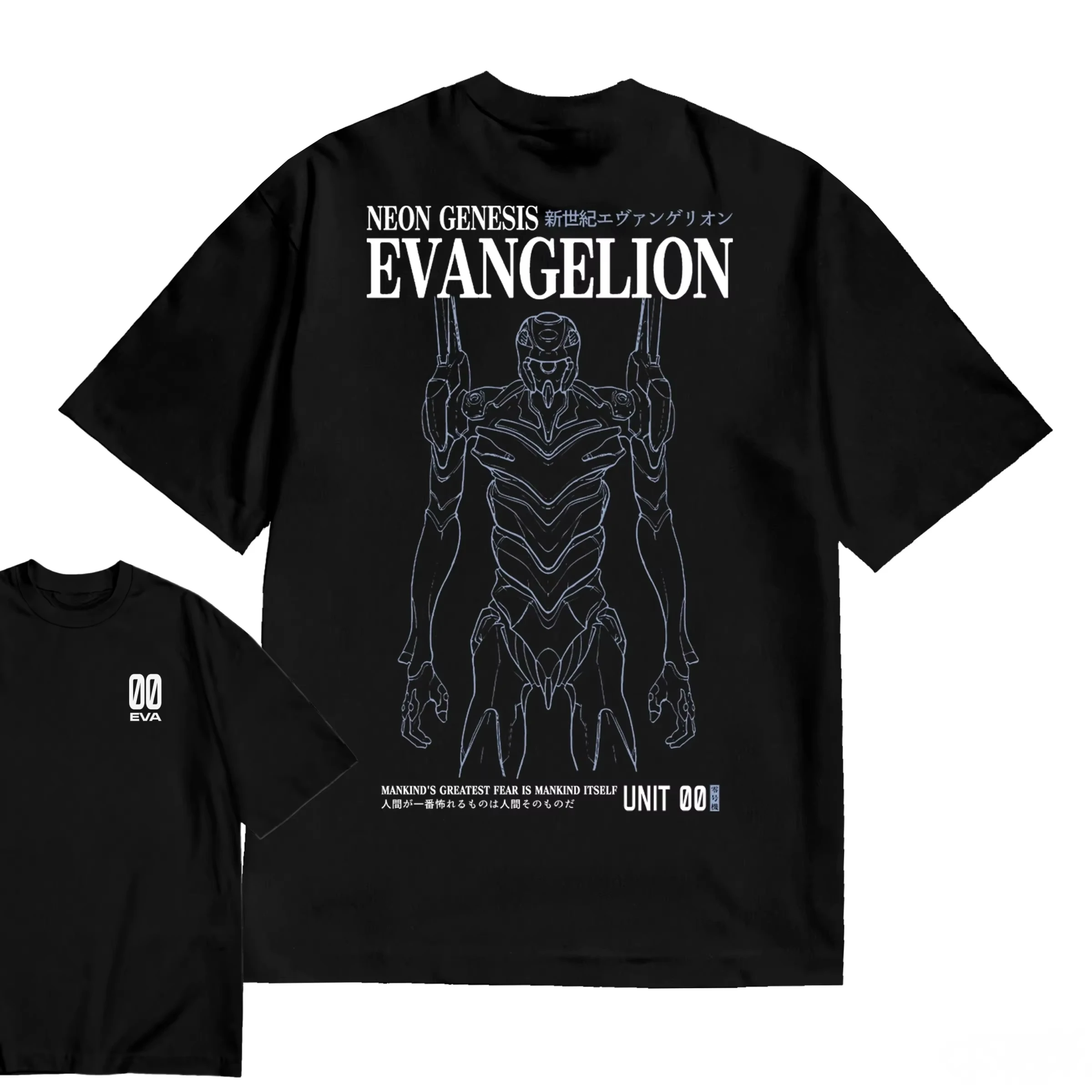 Evangelion Grafik-T-Shirt 100% – Popular Anime Merchandise Bewertung und Preis