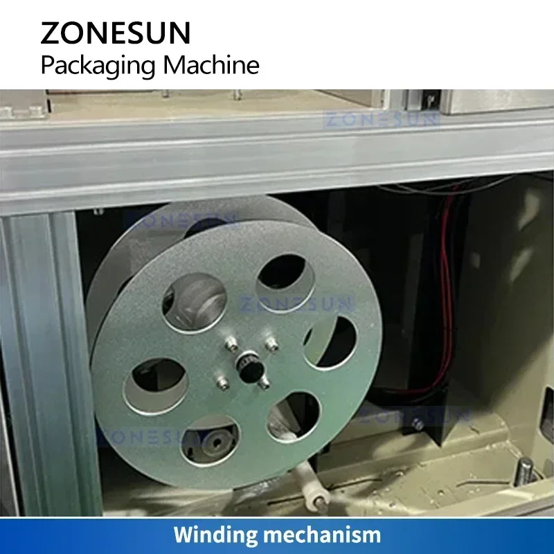 Zonesun forma de envoltório de fluxo horizontal preenchimento 4 lados máquina de selagem equipamento de pacote de fluxo ZS-DCF100