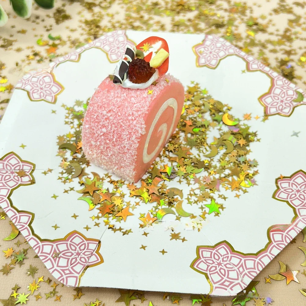 15g/Pack Iridescent Glitter Star Confetti 10MM Shining Wedding Christmas Birthday Party Table Scatter Birthday Decoration
