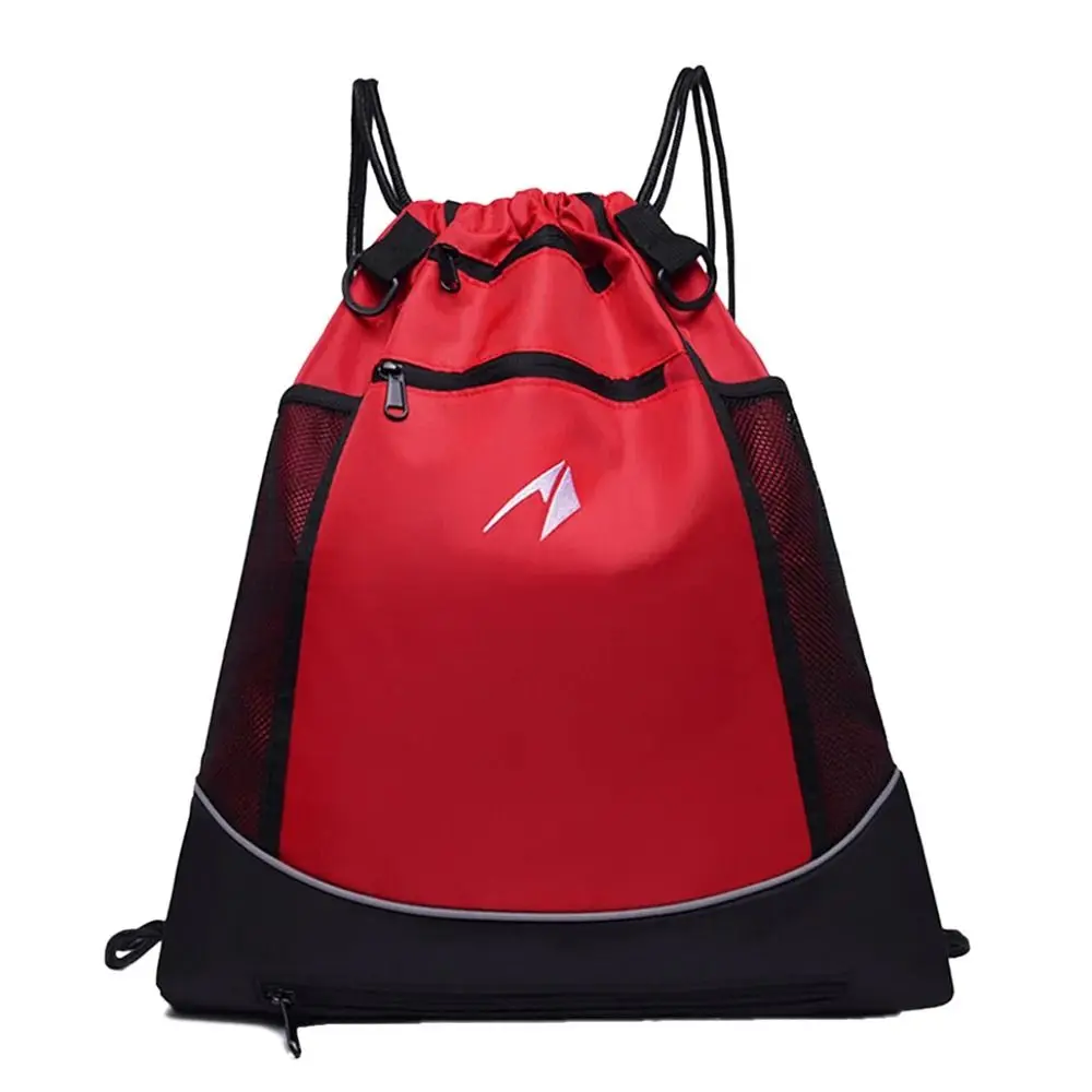 1Pcs Large Capacity Basketball Backpack Convenient Lightweight Drawstring Backpack Portable Gym Sports Bag Gym Accessories