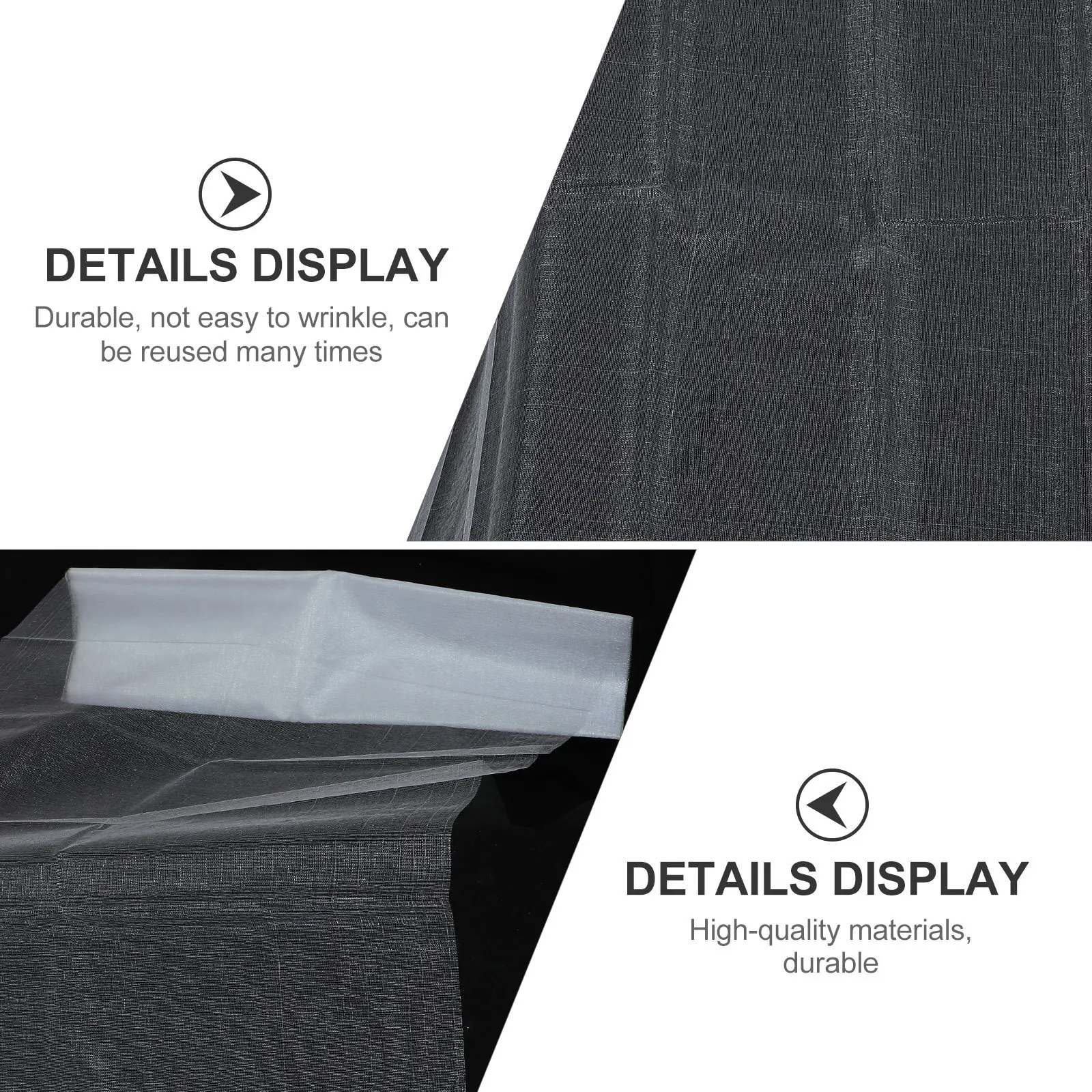 

1 set 1 Set 5M Organza Backdrop Curtain Wedding Arch Decoration Party Drapes Ceremony Decor Home Decoration Fabric Drapery Event