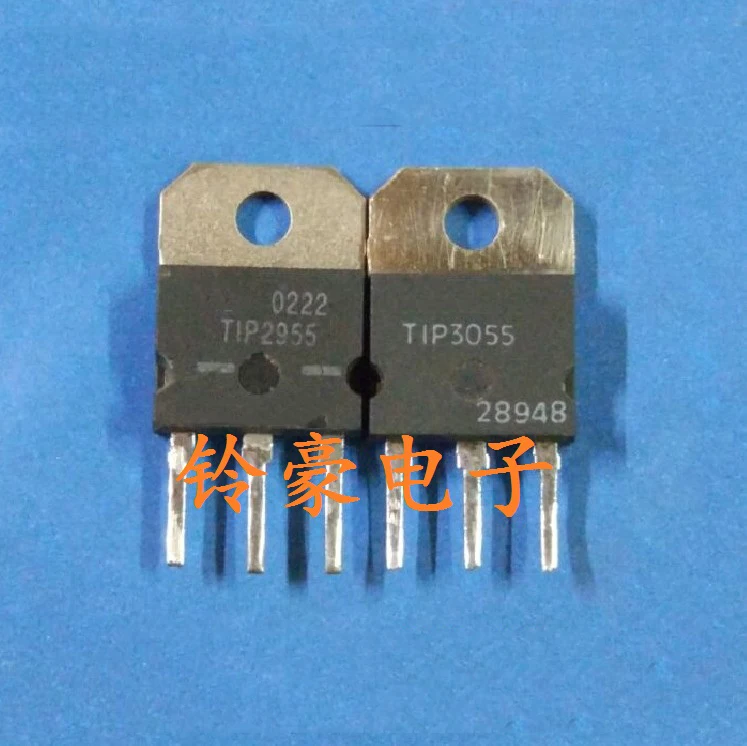 Used 10pcs TIP35C TIP36C TIP142 TIP147 TIP2955 TIP3055 TO-3P In Stock Original disassembly