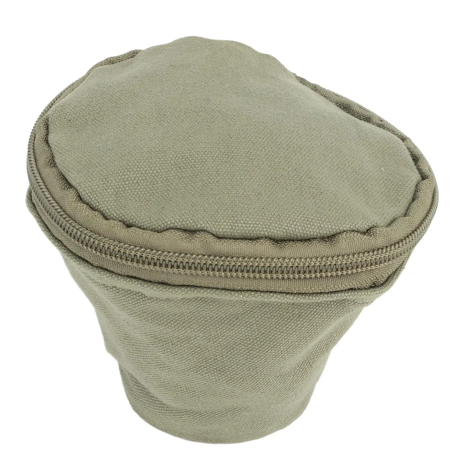 

Portable Waterproof Canvas Coffee Filter Storage Bag Stain Resistant Reusable Holder for outdoor Use