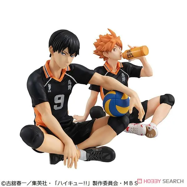 

MegaHouse GEM Haikyuu Shoyo Hinata Tobio Kageyama Action PVC Collection Model Toy Anime Figure Toys For Kids