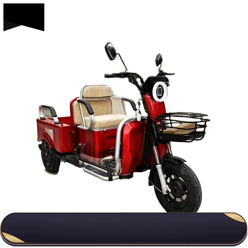 

Factory Direct 1000 Watt Tricycle With 60V Open Body 3 Wheel Den And Lead Battery Power Supp