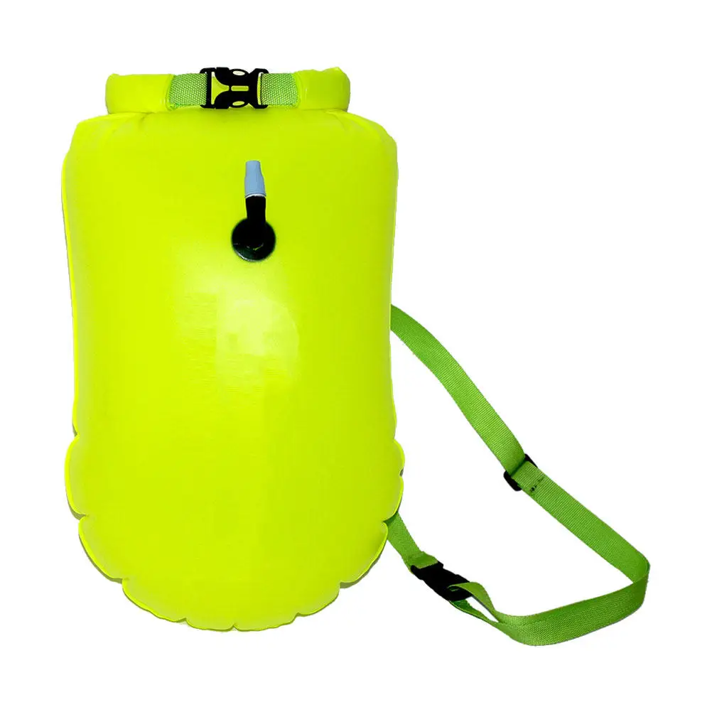 Outdoor Yellow Waterproof Dry Bag Pouch Professional Watertight Roll- Large Capacity Storage for Kayaking Rafting