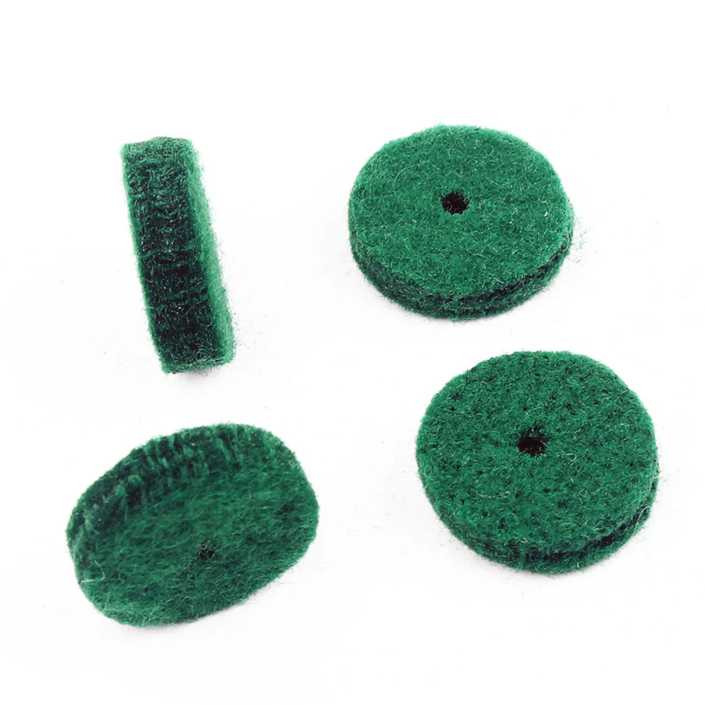 

90 Pcs Piano Gasket Standard Size Felts Washers Keyboard Green Accessories Repair Parts for Balance