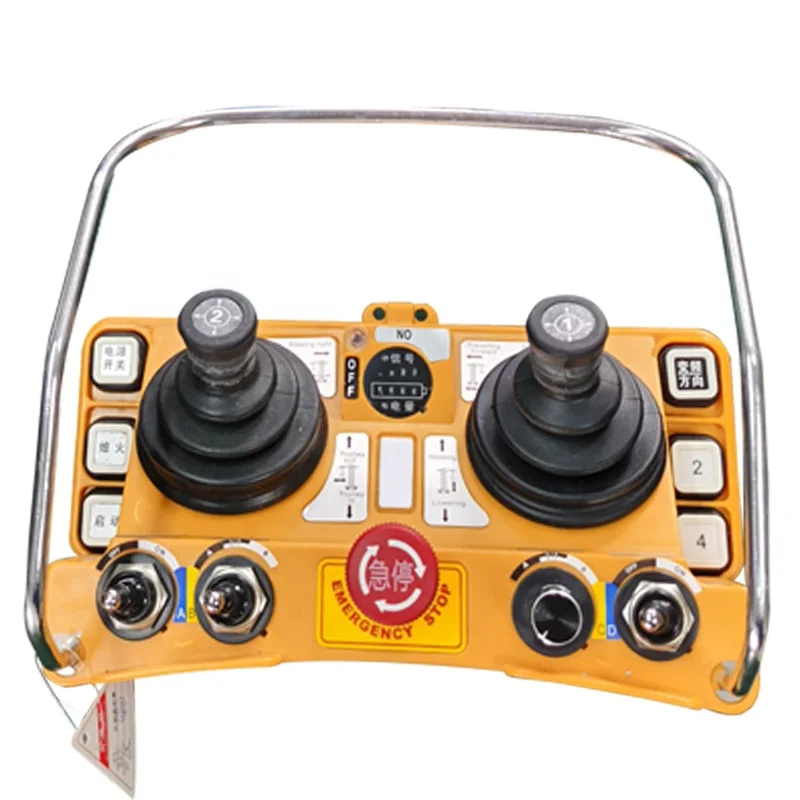 Cross-shaped Remote Control Wireless Crane Pilot-Handle Truck Radio Long-Range Control