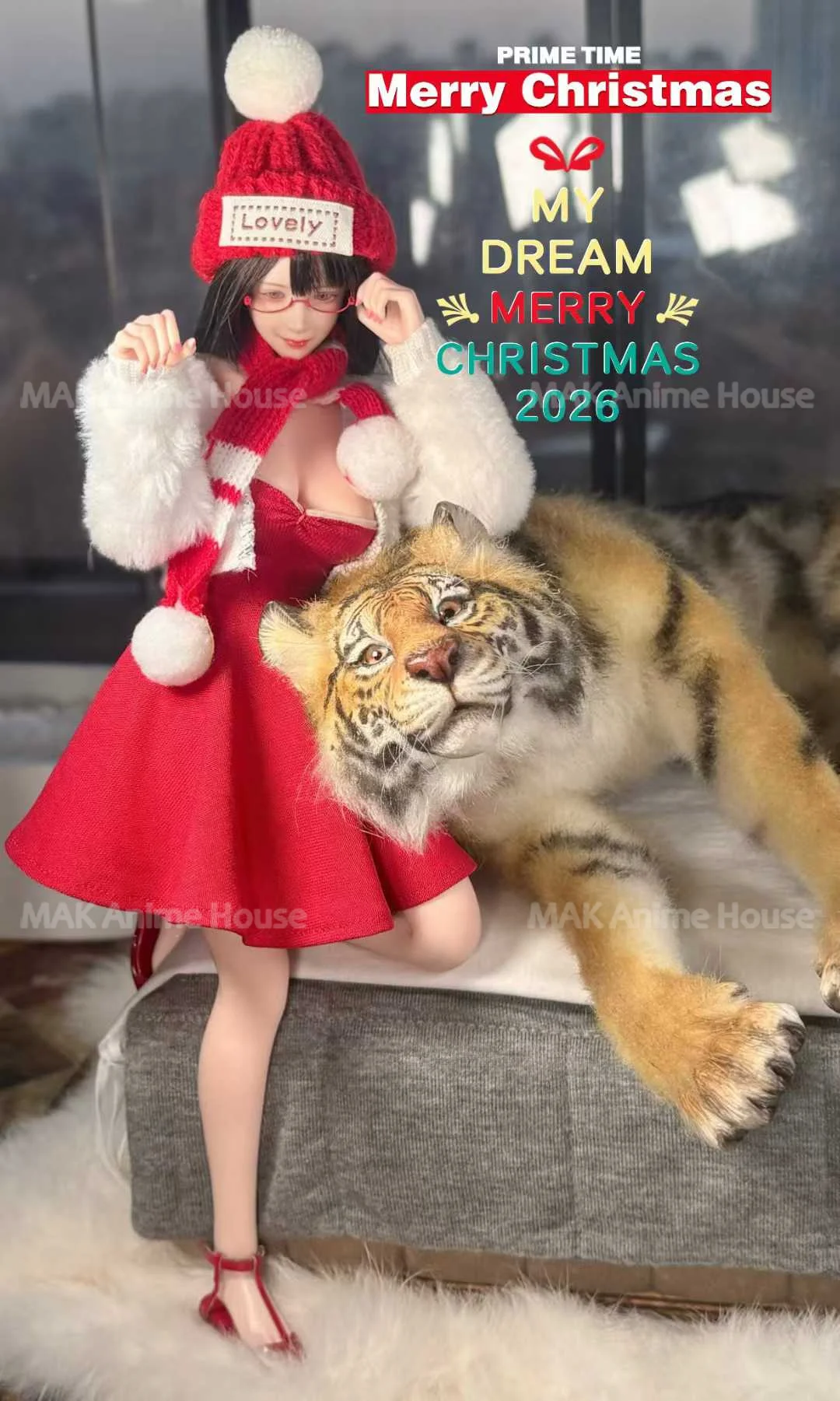 Robe rouge de noël trapèze, sans bretelles, échelle 1/6, modèle de vêtements français qui emettent la taille pour figurine d'action féminine de 12 pouces, corps de soldat