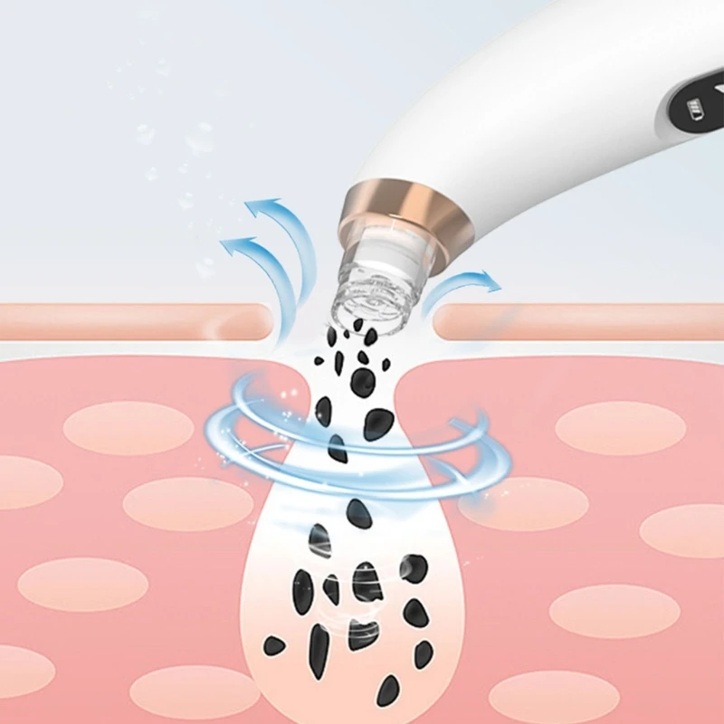 Wasser Zirkulation Gesicht Staubsauger Elektrische Gesichts Blase Reiniger Mitesser Entferner Poren Extractor Schönheit Haut