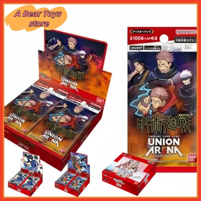 

Горячие японские карты дзюдзюцу кайсен аниме Bandai Ua Union Arena Top Battle Trading Карточная игра Union Arena Детская коллекция игрушек в подарок