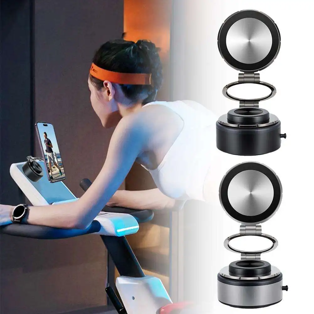 Electric Vacuum Magnetic Car Phone Holder 360° Rotatable Suction Cup Car Mirro Gym Bath Shower for Iphone 16 15 14 13 12 Pr Q8F3