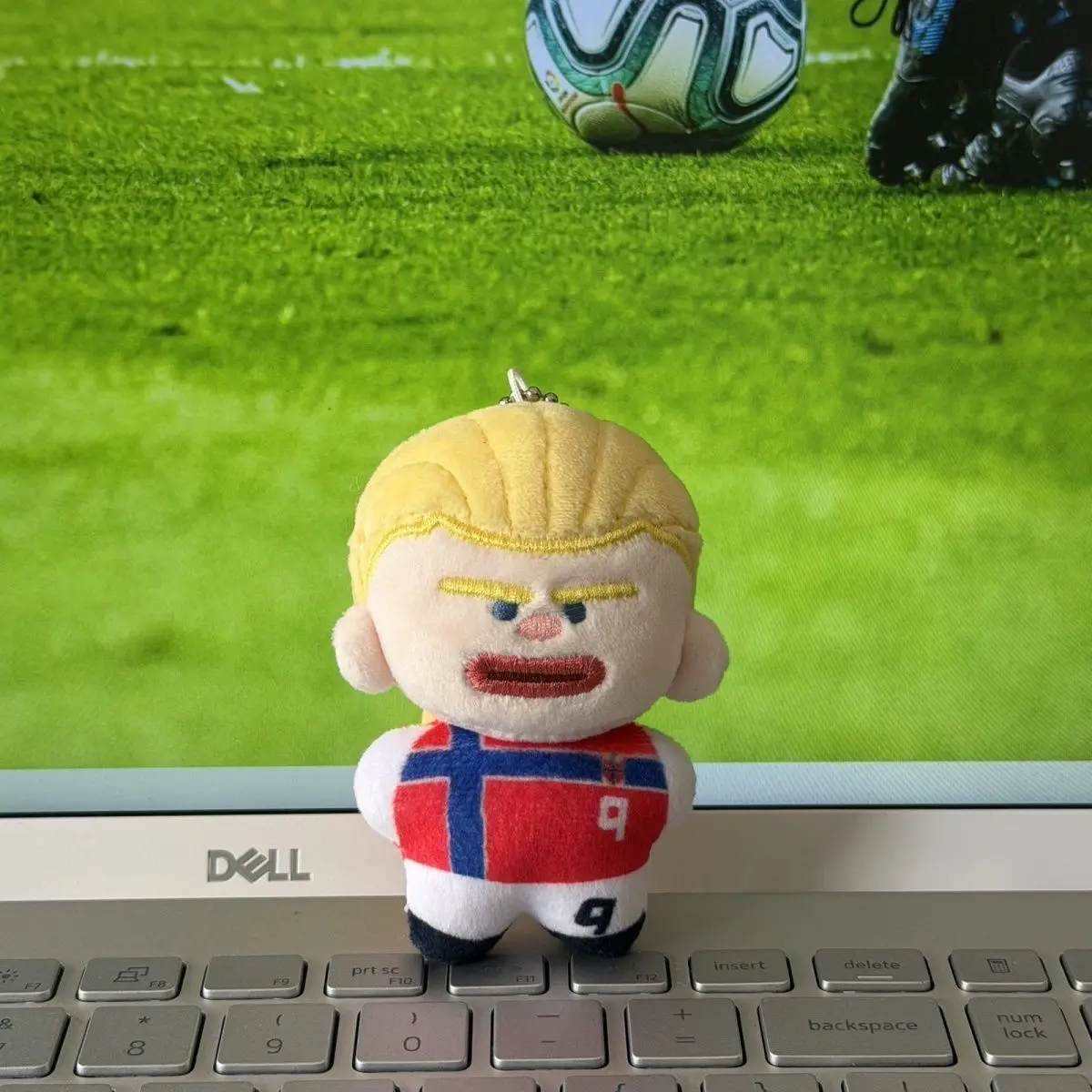 Haaland Bellingham Baumwollpuppe 7,5cm Mini Plüschtier Weltmeisterschaft Souvenir Sammlerfigur Anhänger Taschenanhänger Geschenk für Fans – Detail 2