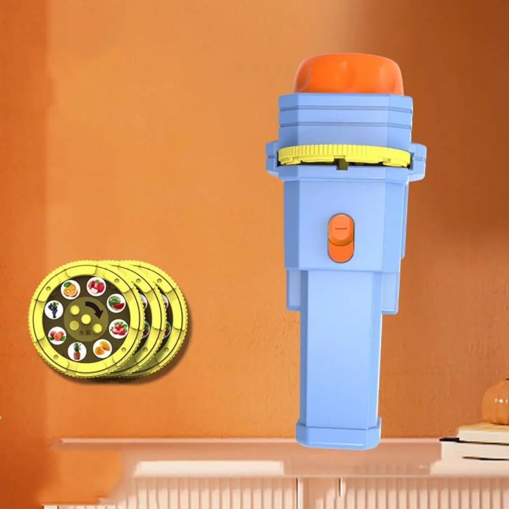 

24 Patterns Baby Projector Torch Early Educational Cognition Cartoon Flashlight Projection Lamp Logical Thinking Training