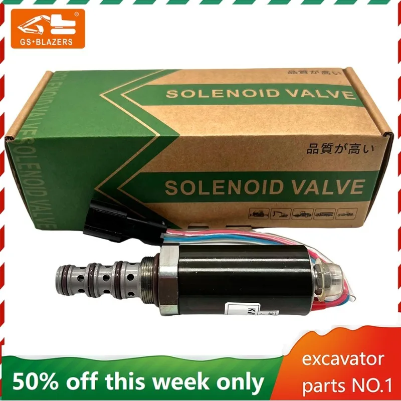 

Durable-Hydraulic Pump Solenoid Valve Metal Solenoid Valve KWE5K-20/G24D04 SKX5/G24-202 SKX5/G24202 For SANY Excavator SY135 SY3