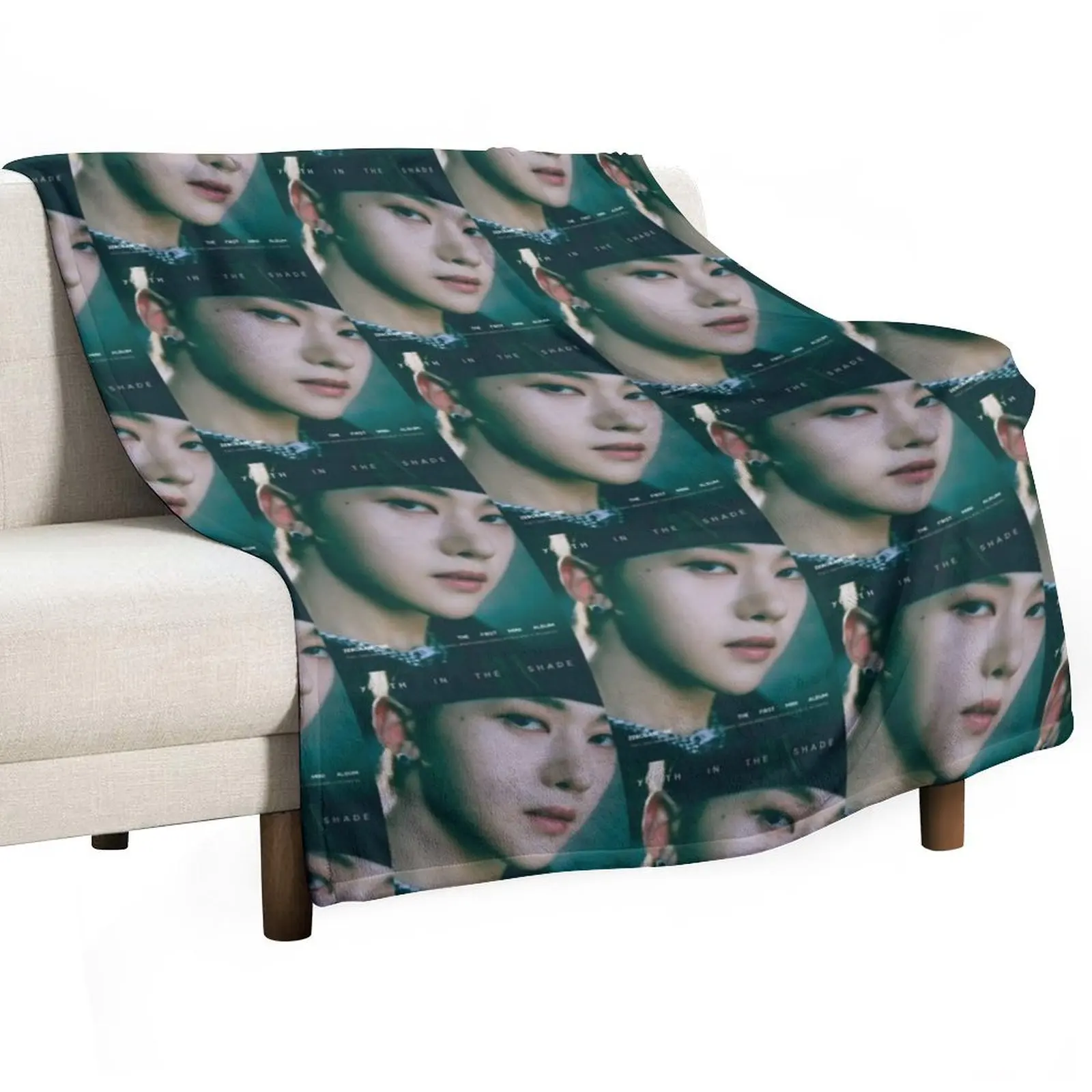 

ZEROBASEONE (ZB1) SEOK MATHEW - YOUTH IN THE SHADE Throw Blanket Thins Custom Shaggy Luxury Designer Blankets