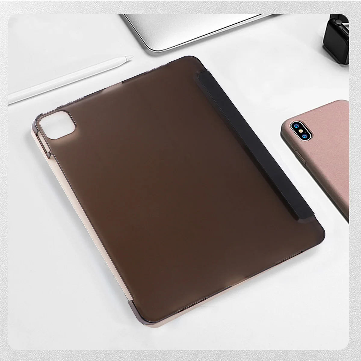 

Slim Soft for Pro 11 Tablet Case Tablet Pc Cover Protective Microfiber PU Trifold Cover For Long Use