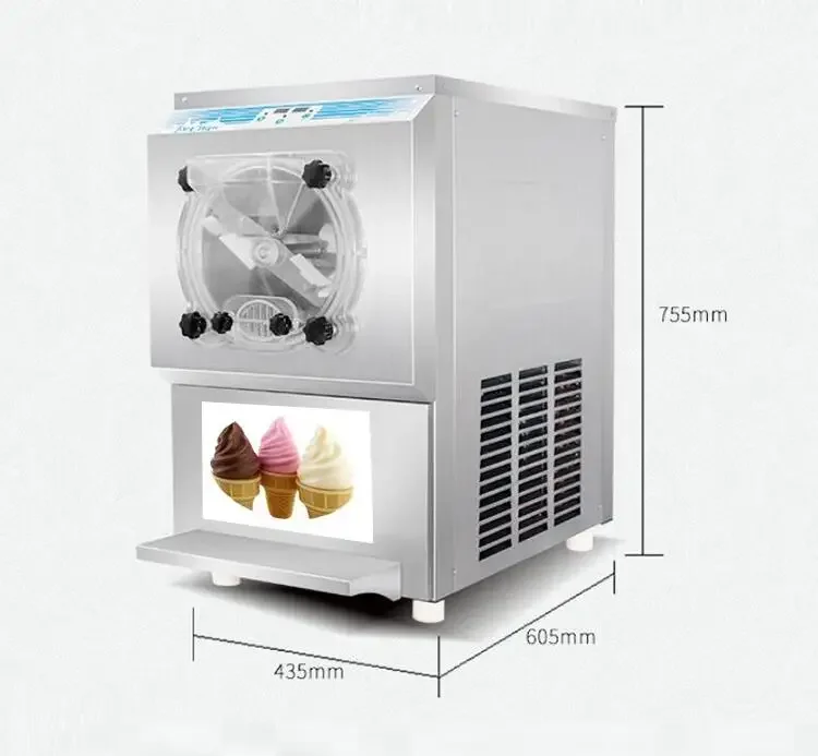 

Hot sale 18L capacity countertop gelato machine hard ice cream maker hard ice cream machine