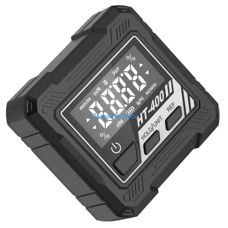 U2JC مقياس الميل الرقمي بقاعدة مغناطيسية ± 0.2 درجة دقة الإغلاق التلقائي ABS الإسكان USB شحن مراقب الزاوية للواجهات الخارجية #1