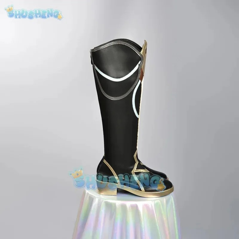 

2025 11 Honkai: Star Rail, потому что Danheng Imbibitor Lunae Косплей Обувь с реквизитом персонажа аниме