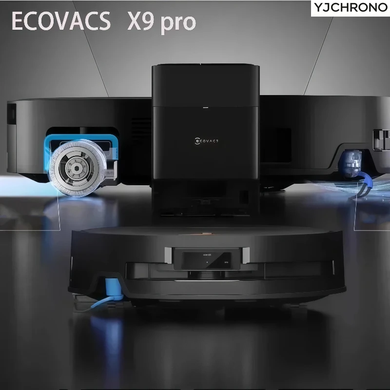 

Ecovacs X9 Pro 2025 Floor Cleaning Robot Drum Active Watering Sweeping Vacuuming Dragging Home Cleaning Robot Vacuum Cleaner