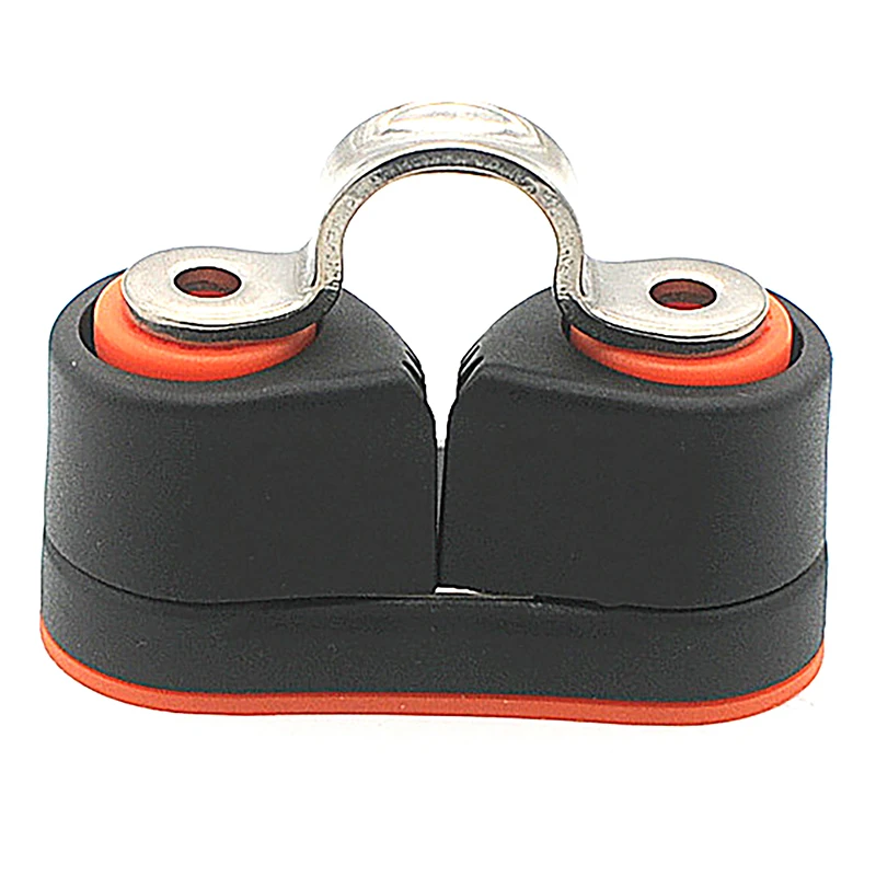 2 Row Ball Bearing Cam Cleat Pilates Equipment Pulley Rope Clamp Marine Boat Fast Entry Rope Wire Fairlead Sailing Sailboat